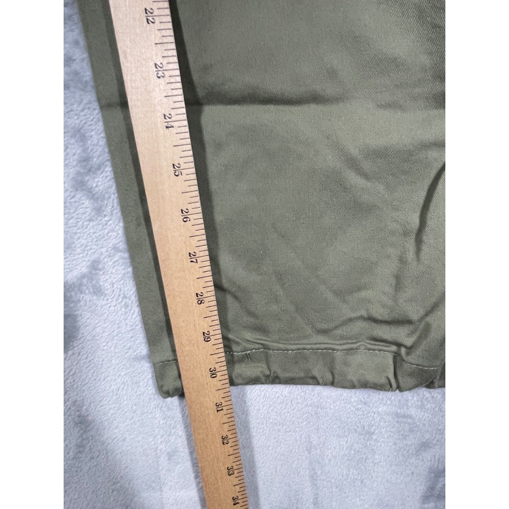Empyre Convertible Cargo Pants Belted Olive Green Mens Medium Zip Off Shorts - Picture 11 of 13